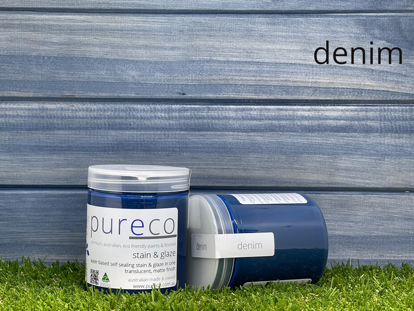 Stain & Glaze - Denim