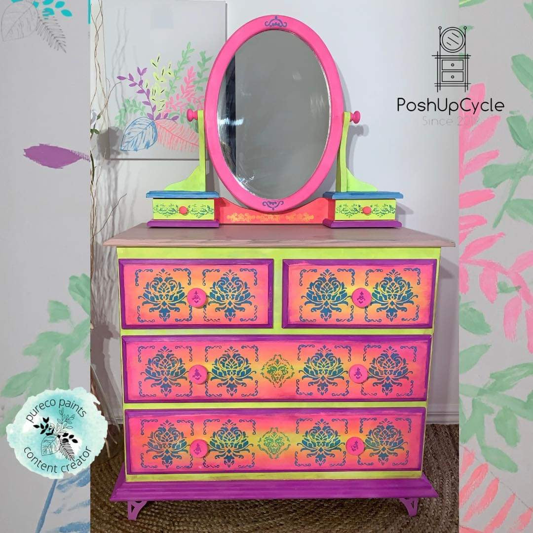 Neon Pink - Zazzle - Chalk Finish