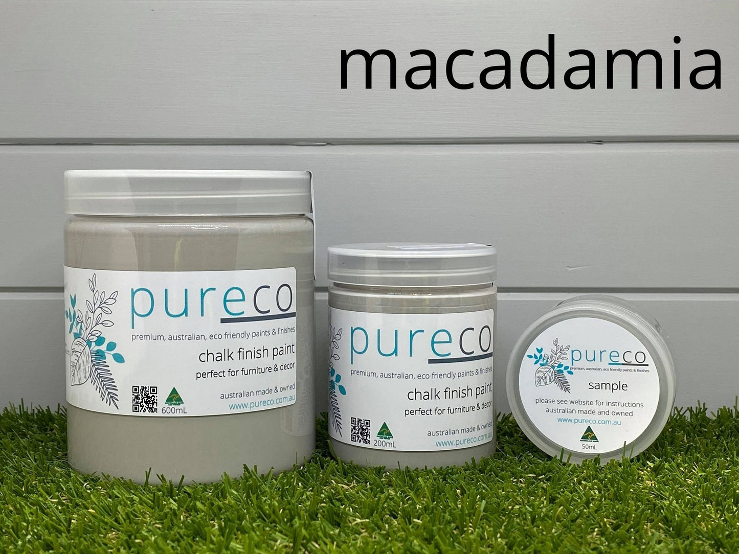 Macadamia - Chalk Finish