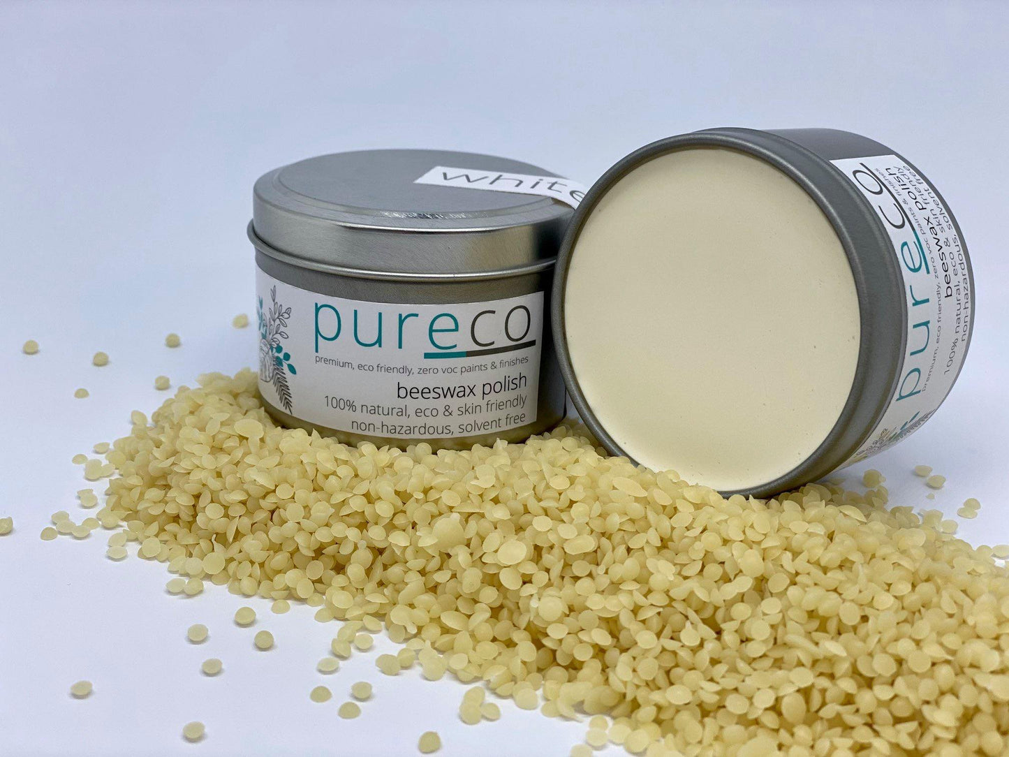 Beeswax Polish - White 100g