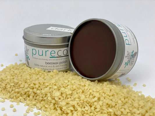 Beeswax Polish - Dark 100g