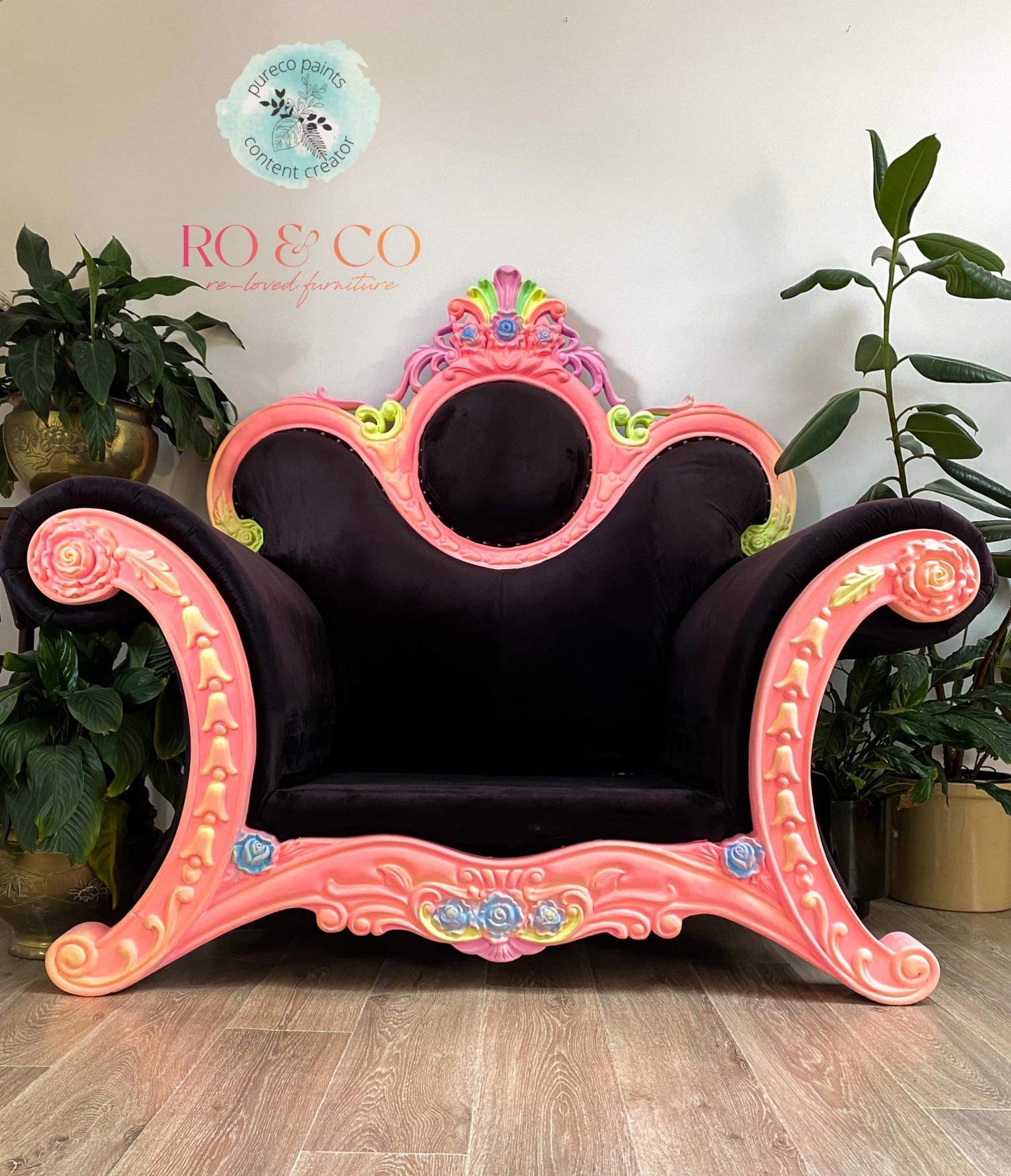 Neon Pink - Zazzle - Chalk Finish